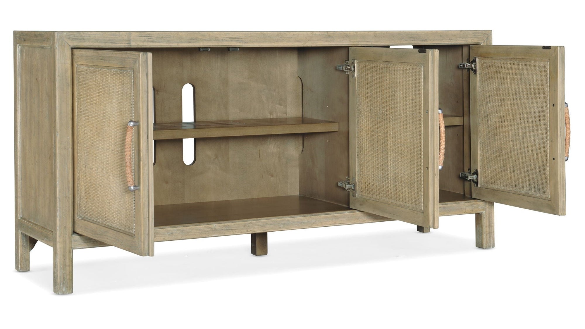 Surfrider - Small Media Console - Light Brown