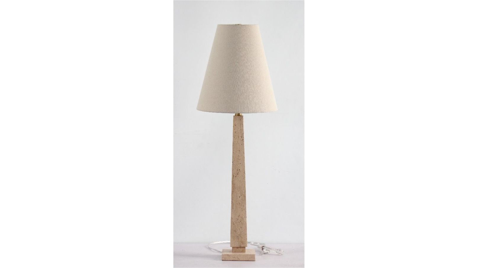 Ivey - Table Lamp - Travertine