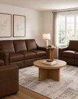 Hudson - Sofa - Dark Brown