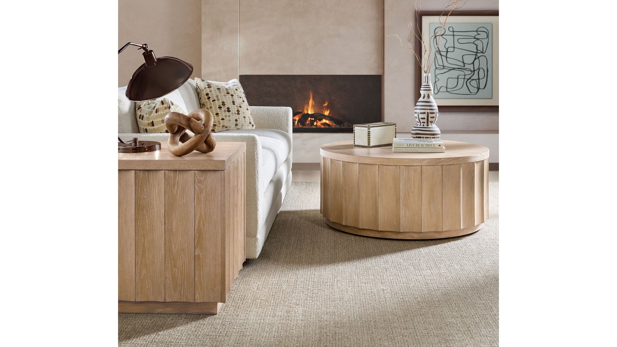 Commerce And Market - Willow Coffee Table - Light Wood