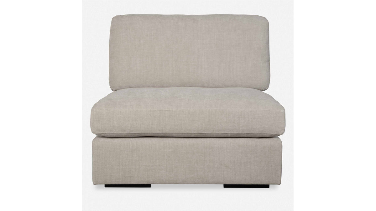 Refuge - Armless Sand Sofa