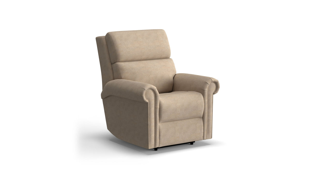 Bernard - Power Recliner With Power Headrest &amp; Lumbar
