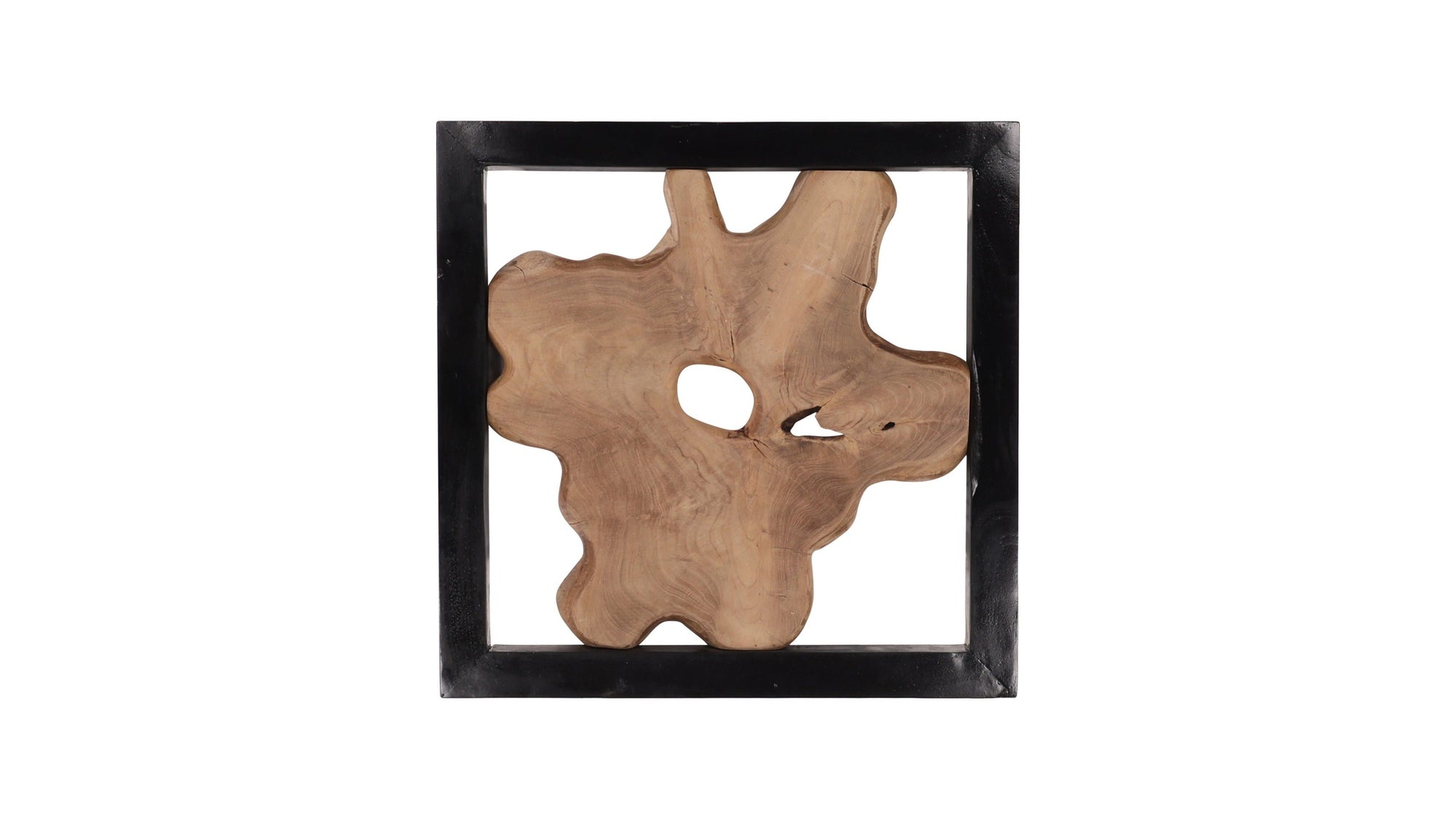 Beale - Wall Frame - Light Brown / Black