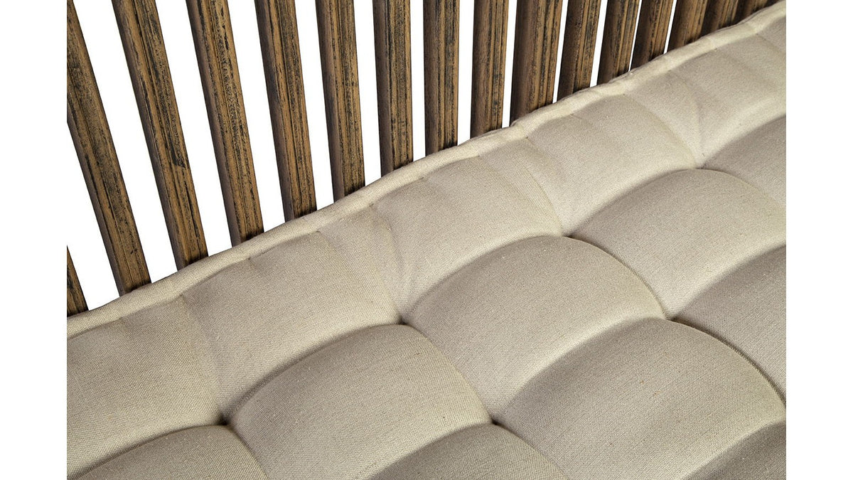 Depaul - Settee - Dark Brown