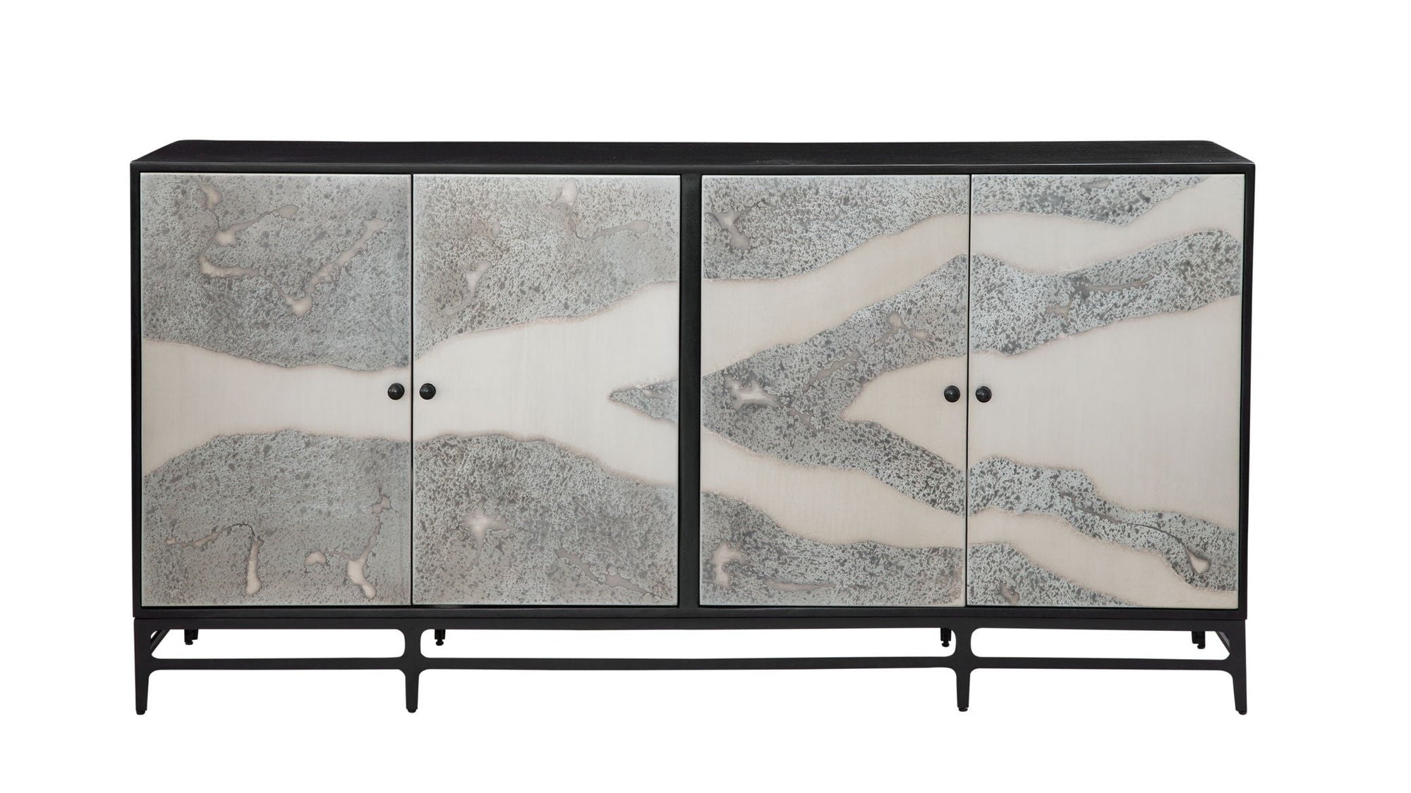 Caspar - Iron Sideboard - Black