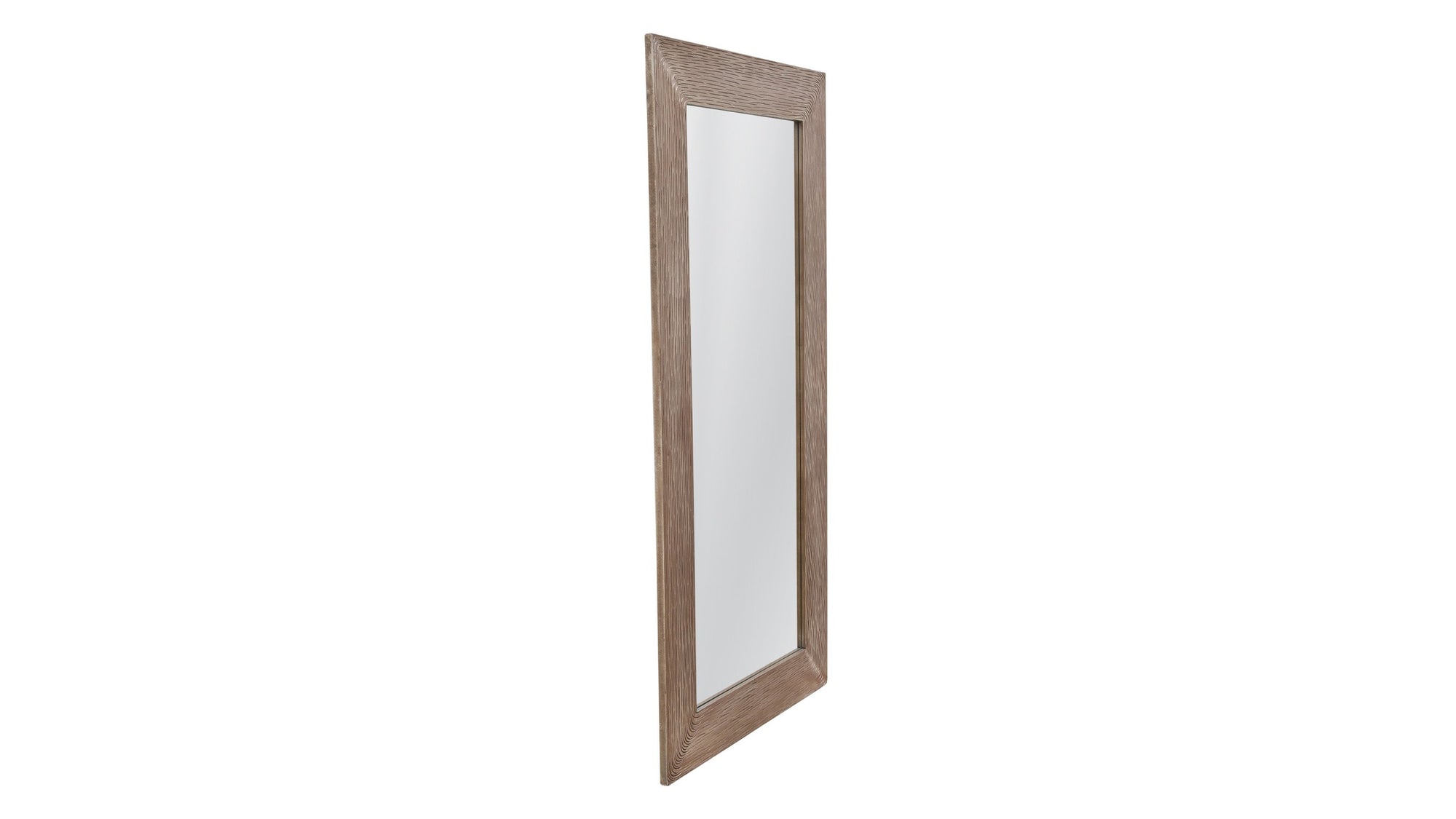 Harlow - Floor Mirror - Silver