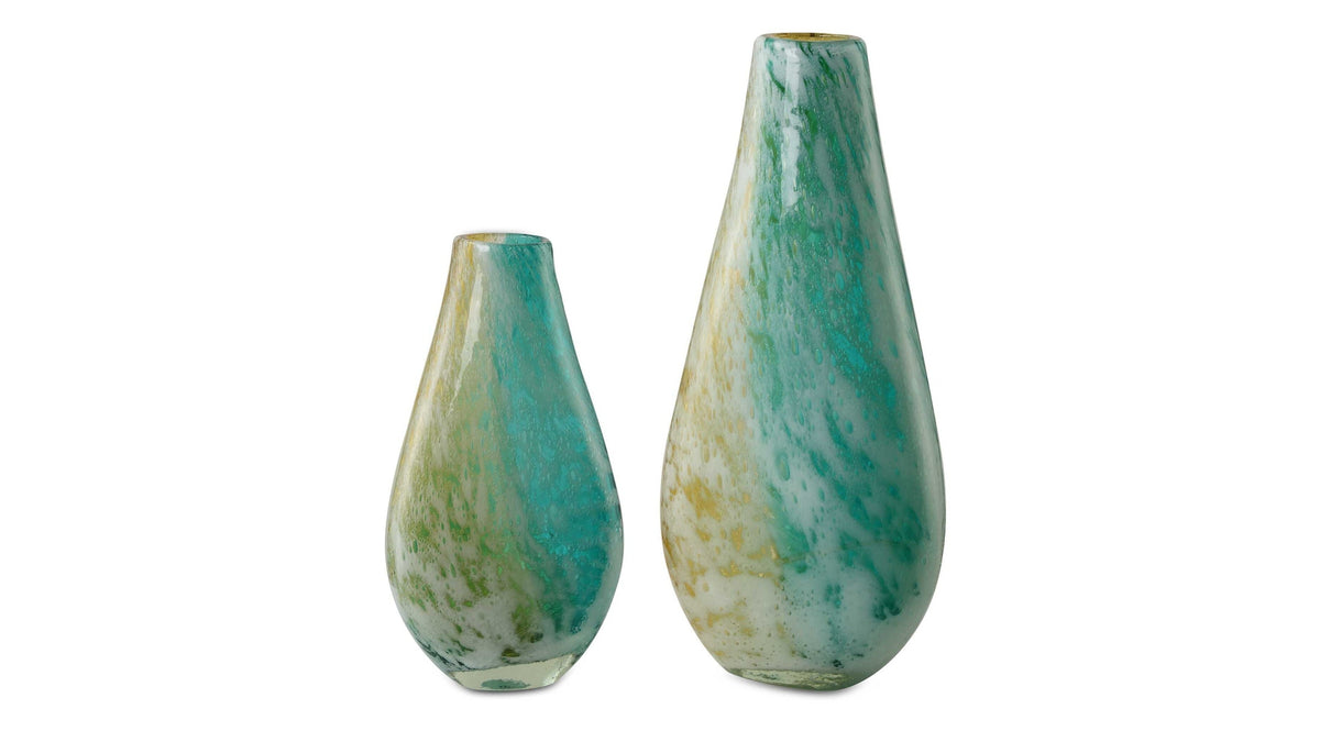 High Tide - Glass Vases (Set of 2)
