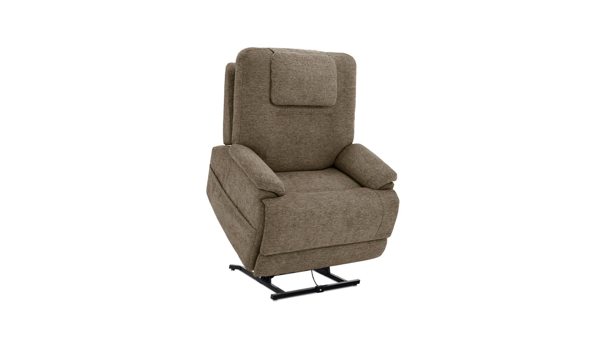 Zecliner Model 2+ - Power Lift Recliner With Power Headrest, Lumbar, Heat &amp; Massage