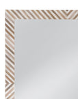 Karl - Wall Mirror - Natural / Cream