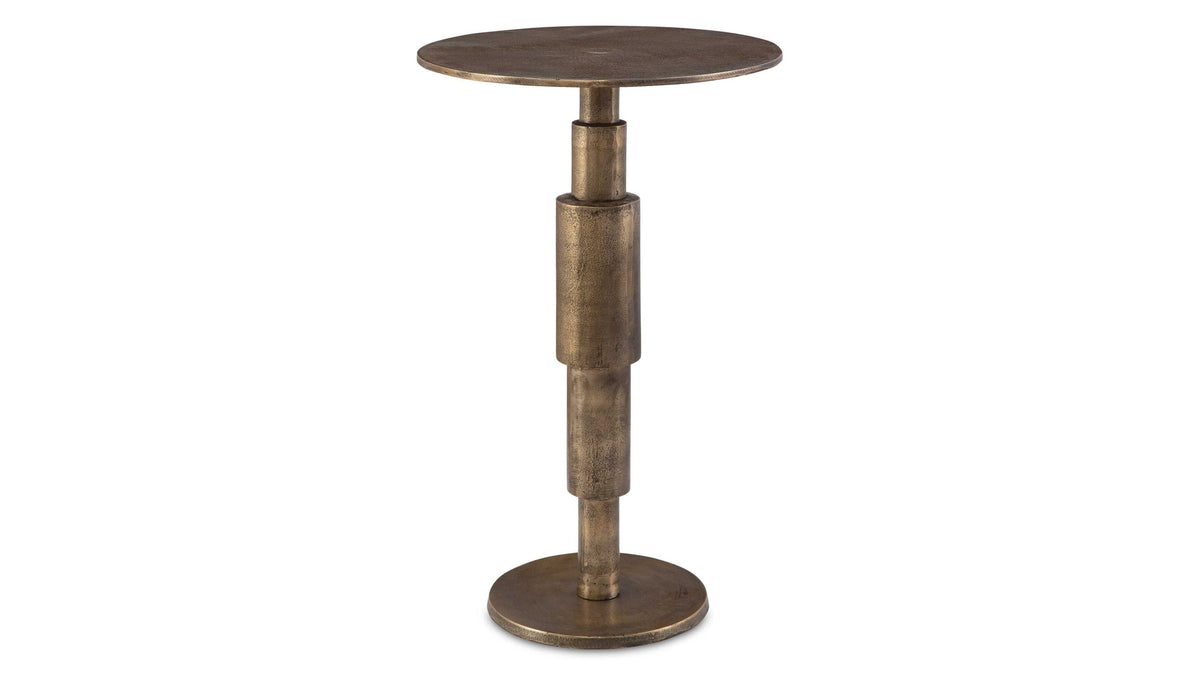 Descend - Accent Table - Gold