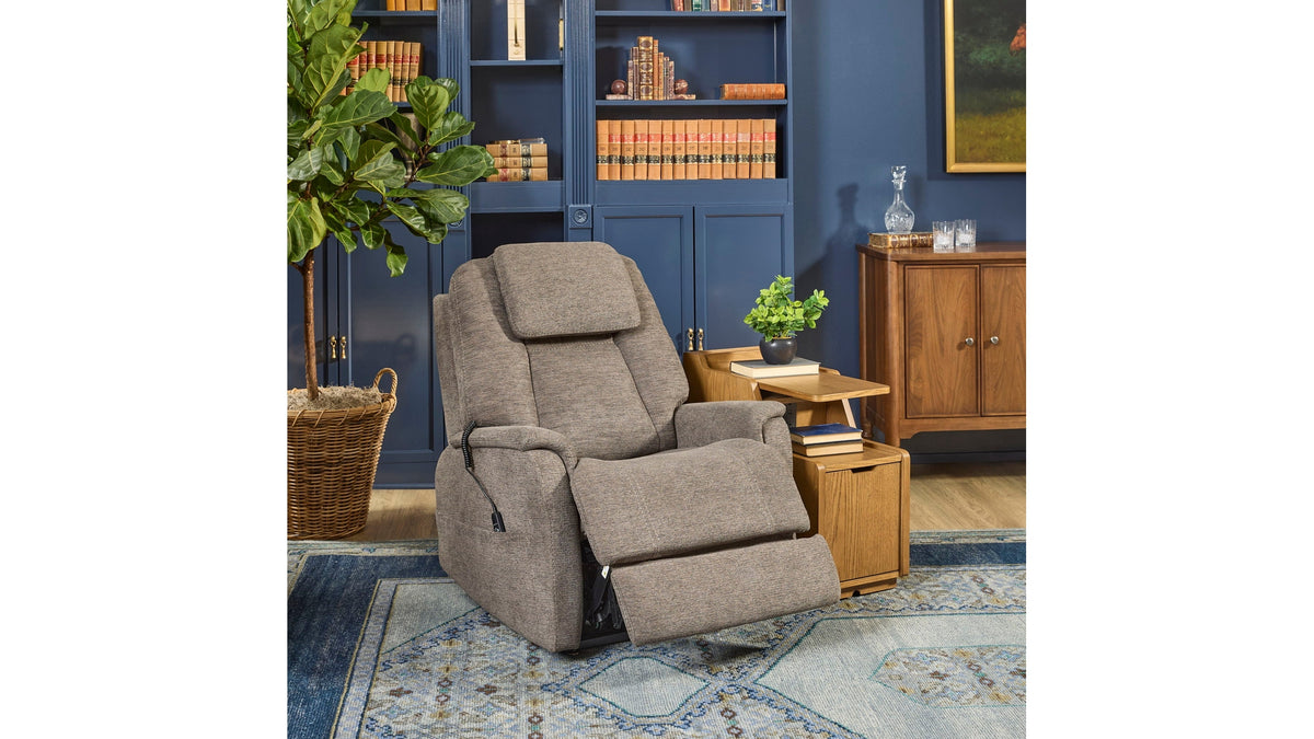 Zecliner Model 3+ Petite - Power Lift Recliner With Power Headrest, Lumbar, Heat &amp; Massage
