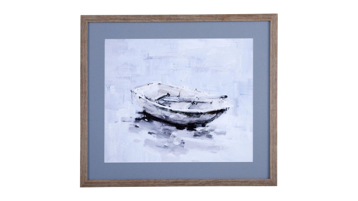 Drifting Morning Row II - Gray