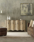Melange - Draped Credenza - Light Brown
