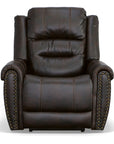 Oscar - Power Recliner With Power Headrest - Molasses