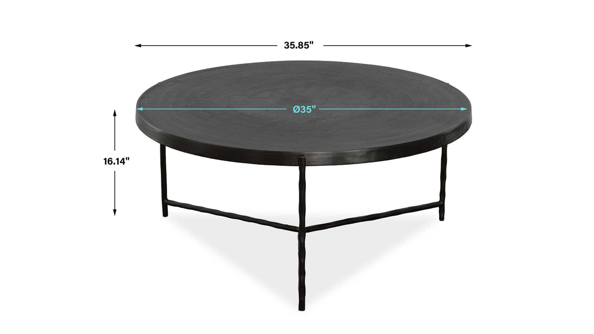 Trellick - Modern Coffee Table - Black