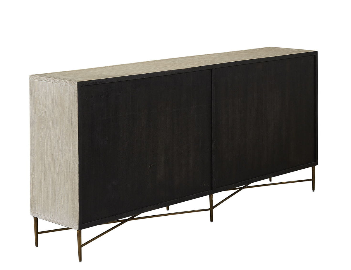 Emiko - 4-Drawer Server - Light Brown