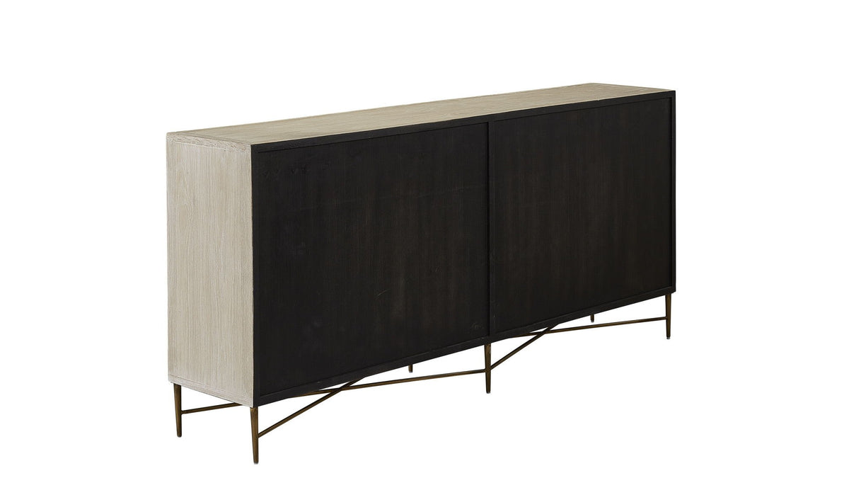 Emiko - 4-Drawer Server - Light Brown