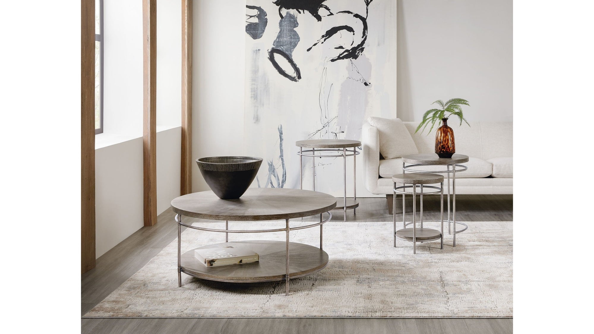 Commerce And Market - Nesting Tables - Gold