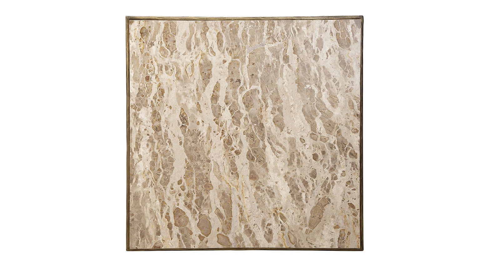 Nala - Coffee Table - Beige / Gold