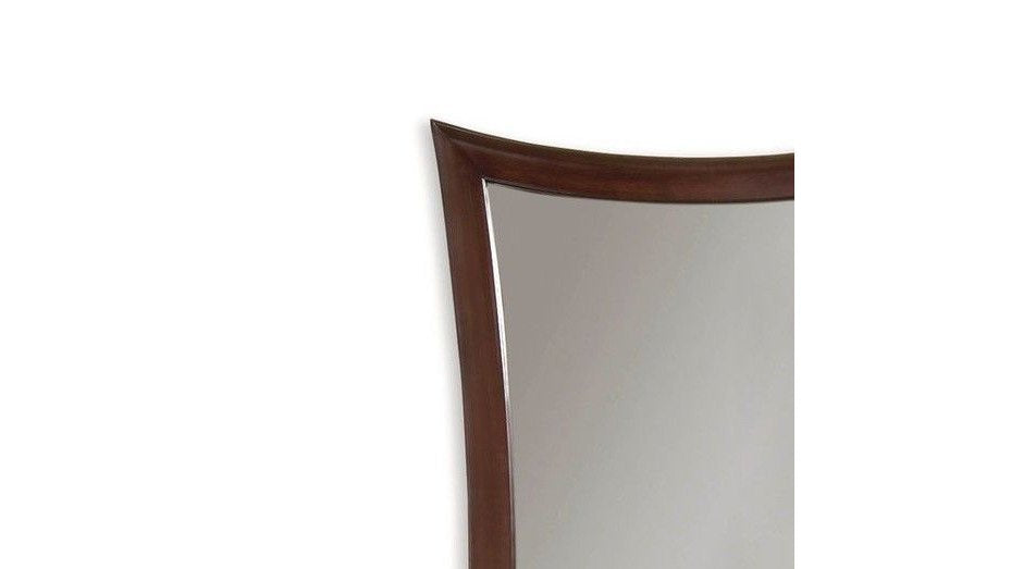 Hour Glass - Floor Mirror - Brown
