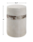 Comanche - White Ceramic Garden Stool
