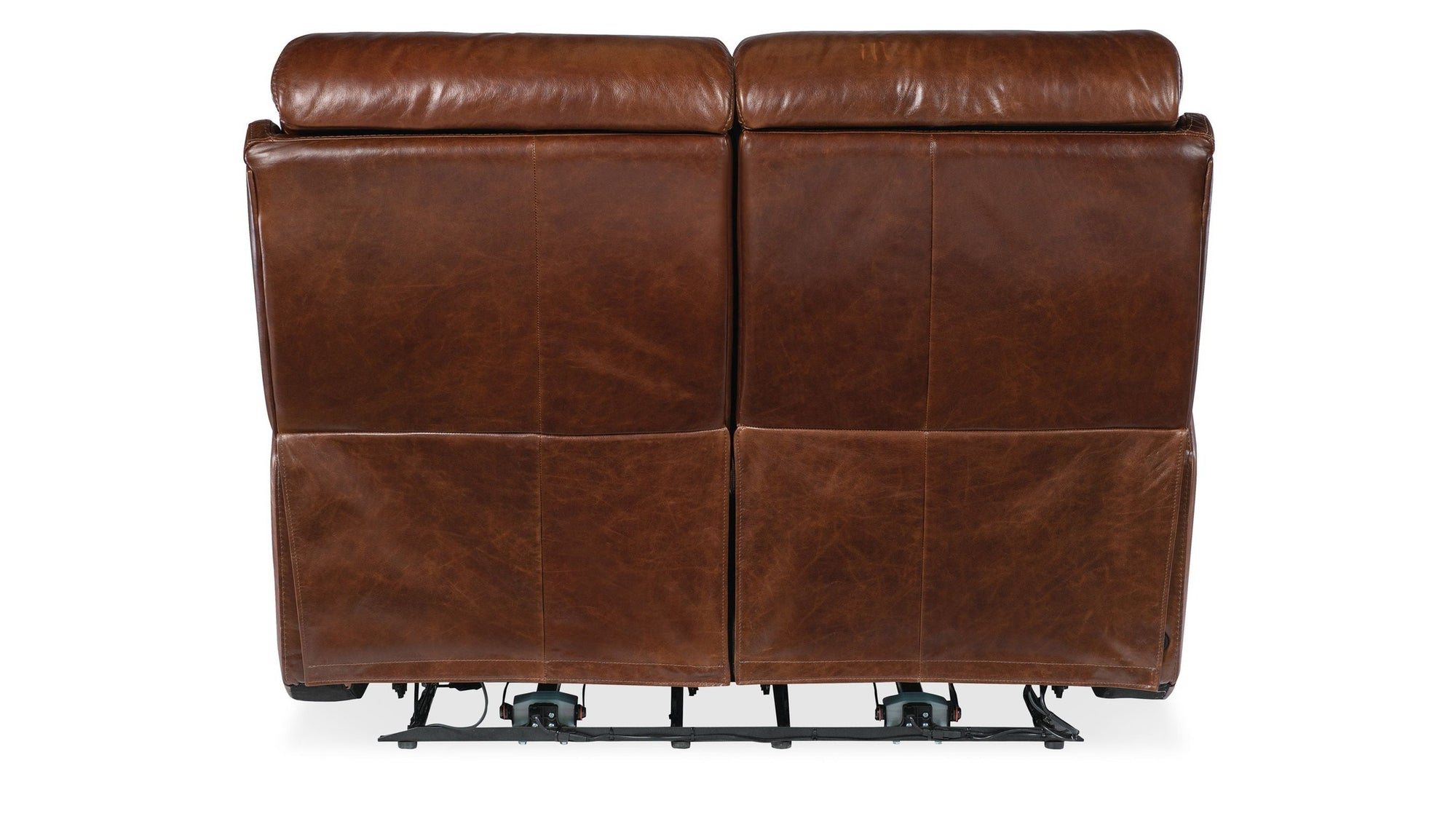 MS - Harlan Zero Gravity Power Loveseat With Power Headrest - Dark Brown