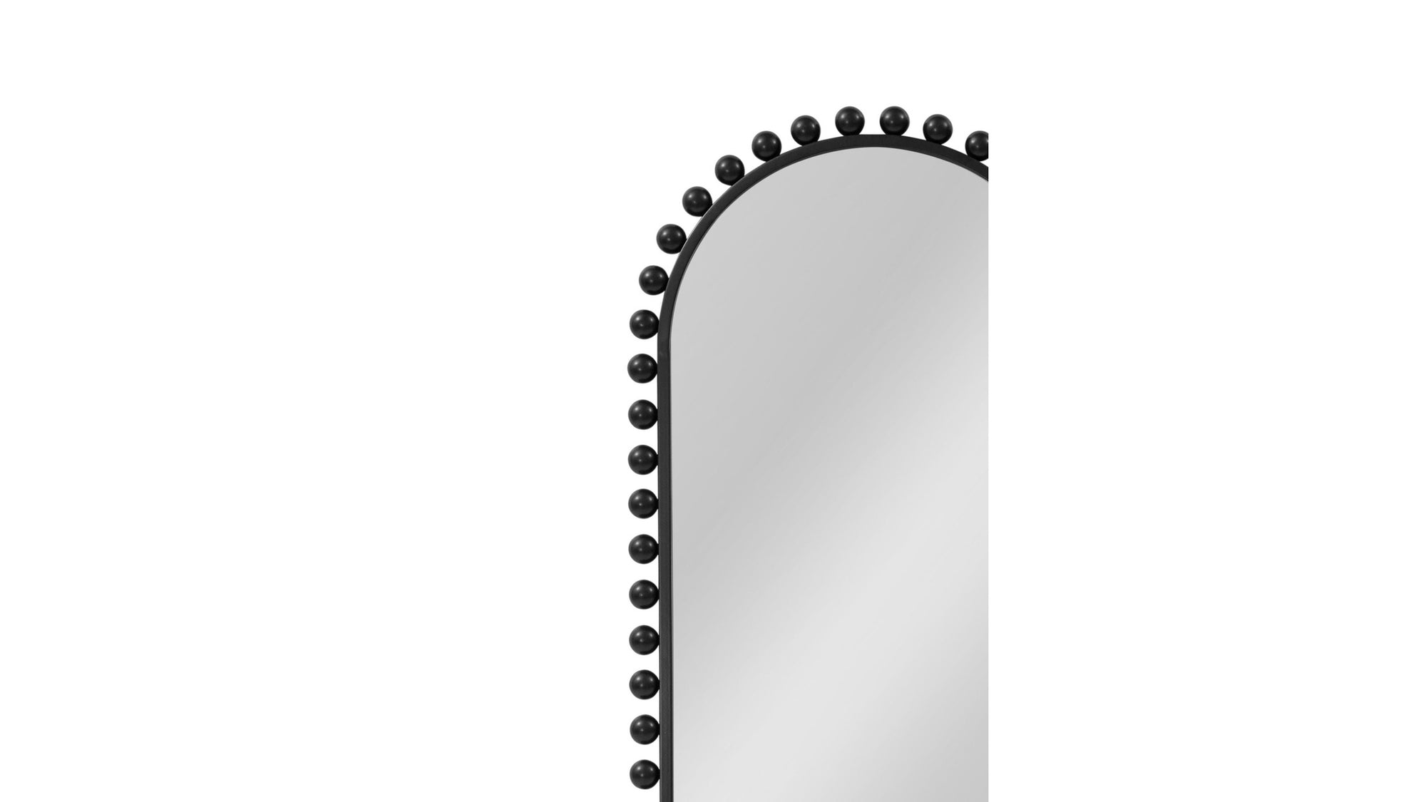 Claria - Tall Wall Mirror - Black