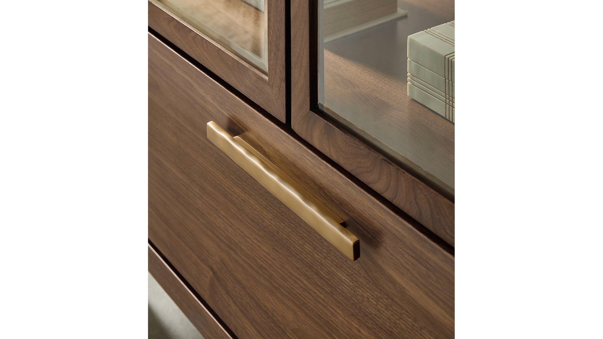 Eleana - Display Cabinet - Medium Wood