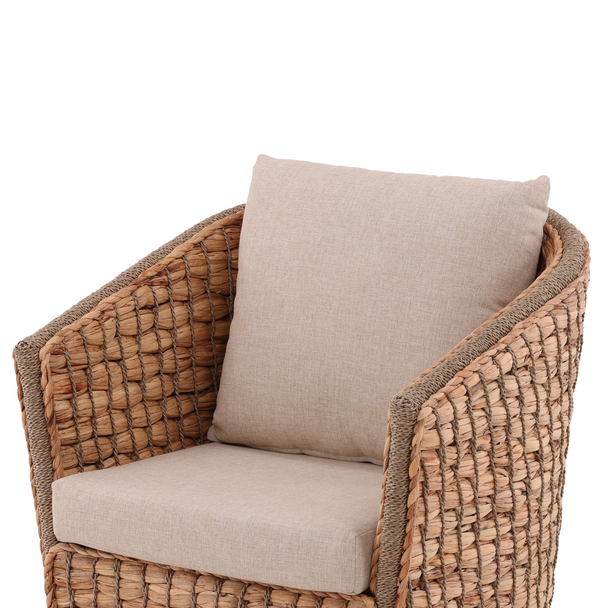 Bailey - Swivel Chair - Light Brown / Beige