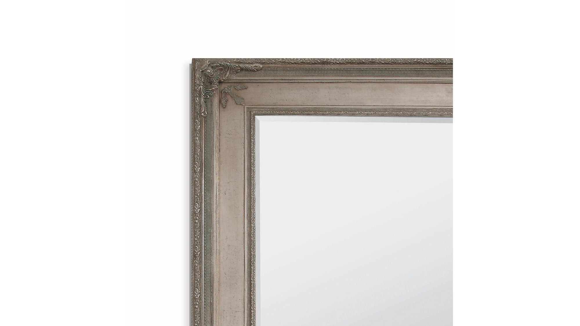Prazzo - Floor Mirror - Silver