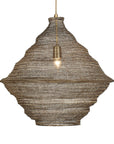 Sigh - Woven Brass 1 Light Pendant - Brass