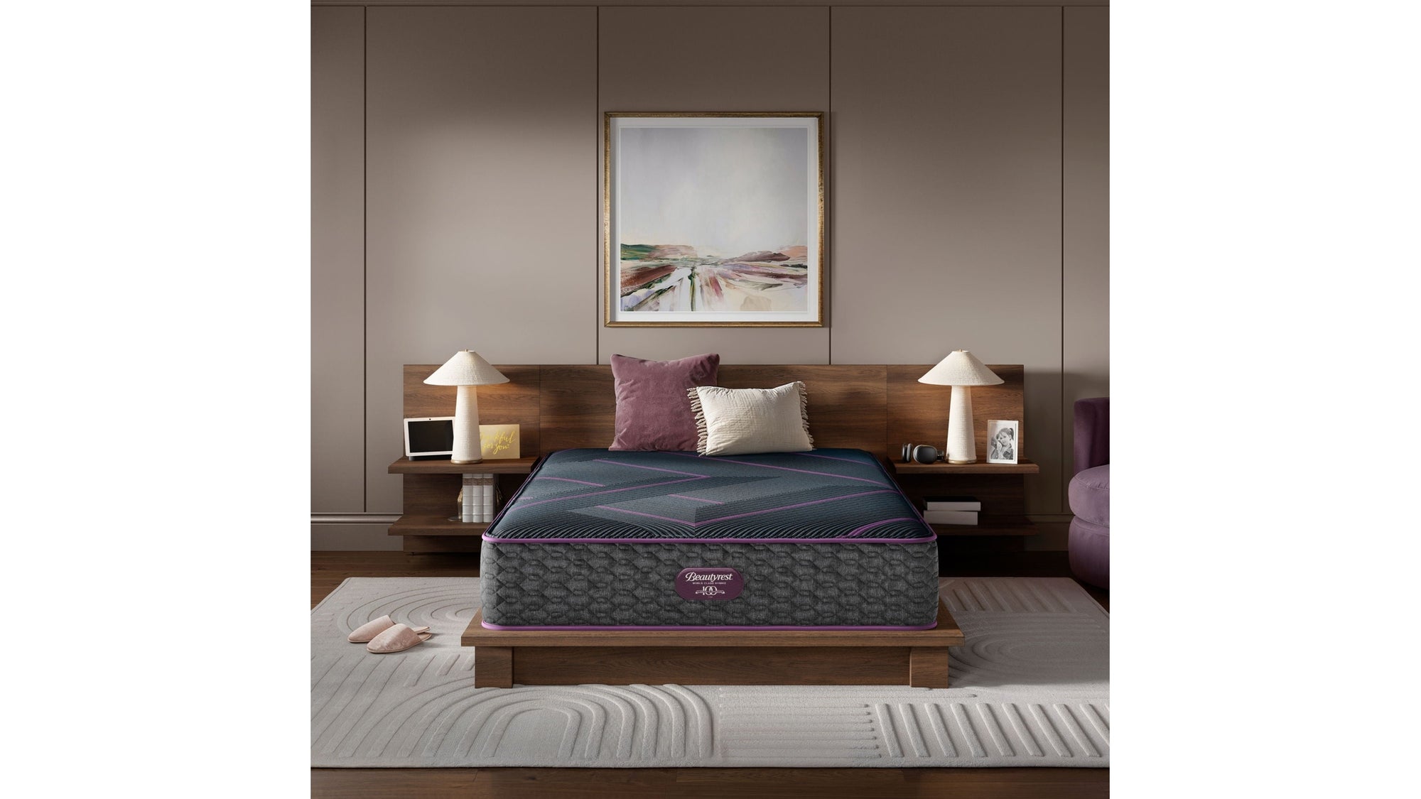 Beautyrest World Class - Level Three Hybrid Plush Mattress