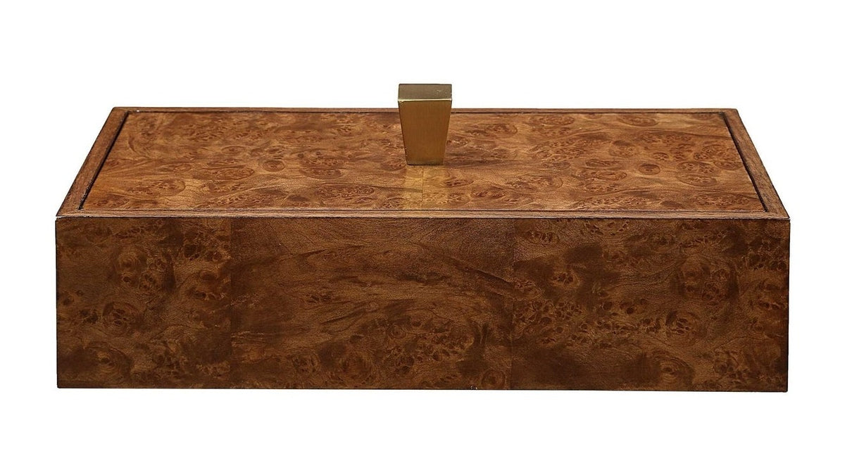 Burl Haven - Box - Dark Brown