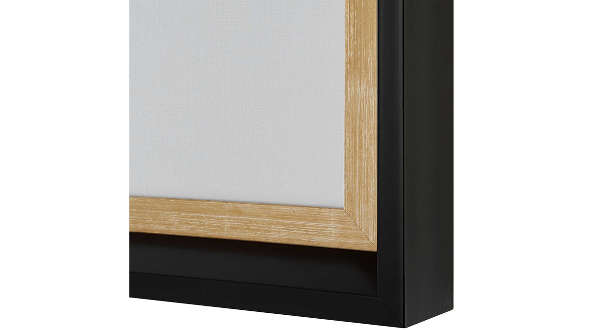 Mystere - Framed Contemporary Print - Black