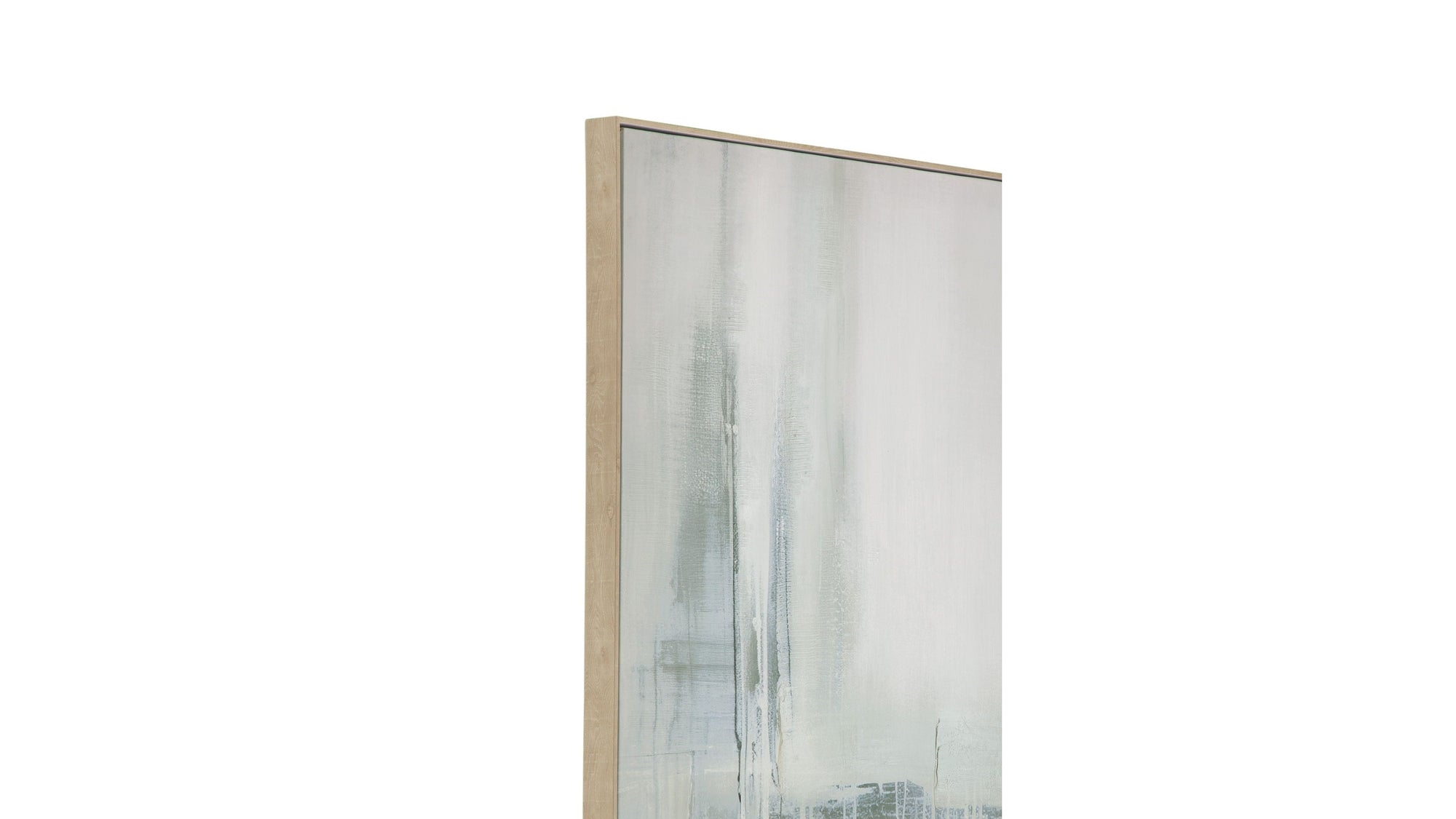 Framed Canvas Misty Crossing - Silver
