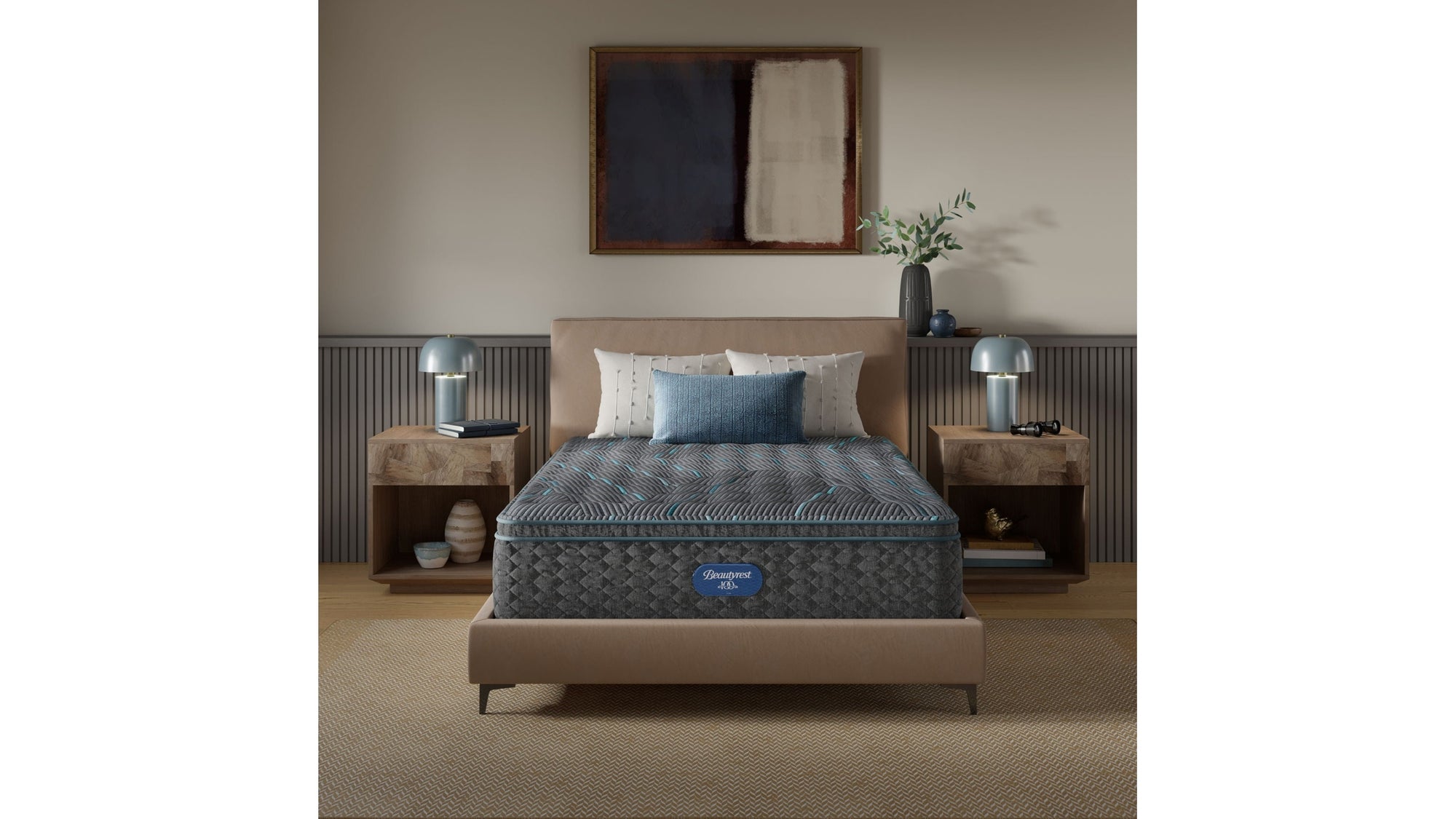 Beautyrest - Level Two Medium Firm Pillow Top Mattress