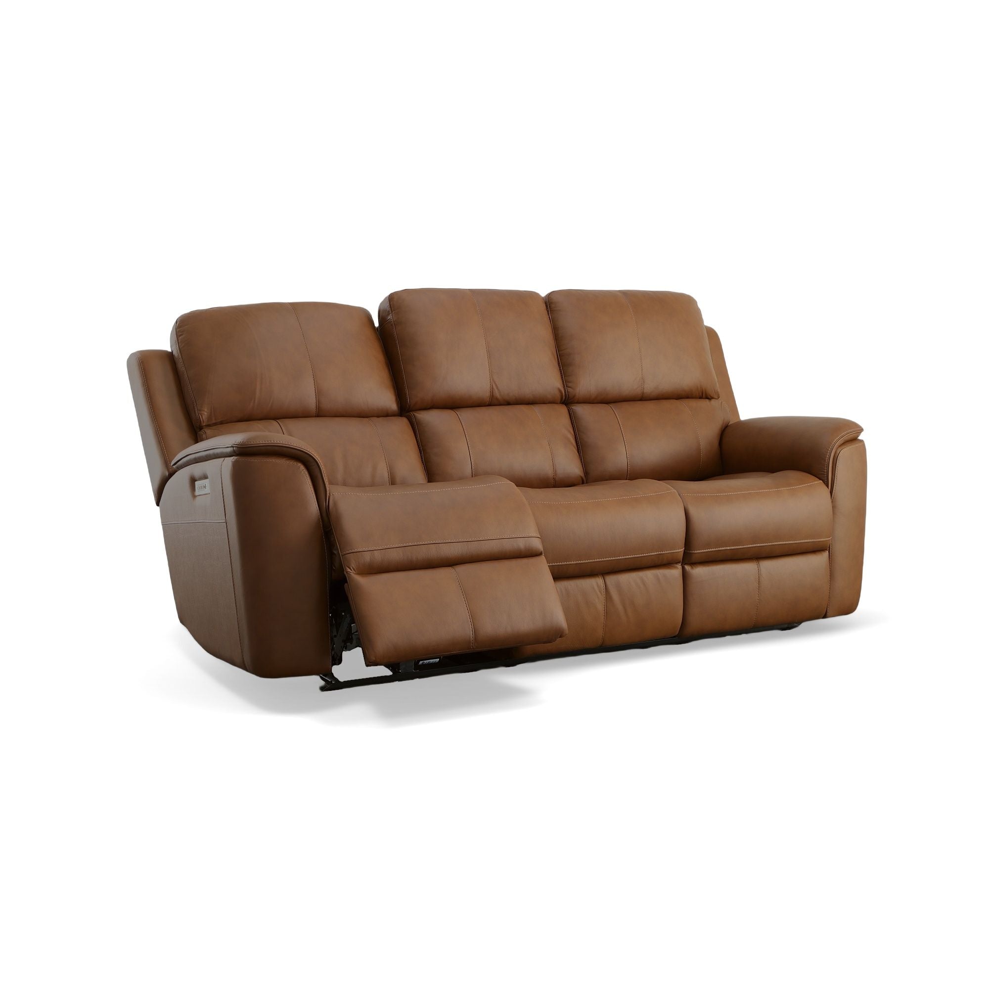Henry - Power Reclining Sofa With Power Headrests &amp; Lumbar