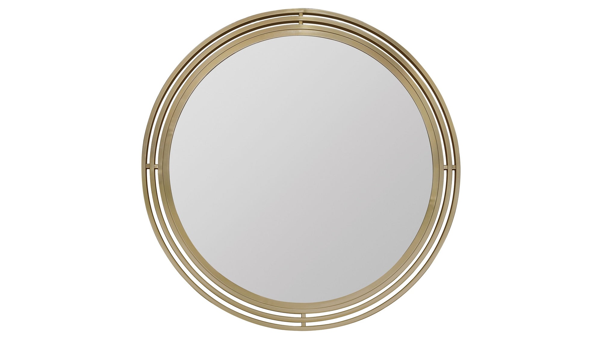 Banyon Bay - Round Mirror - Gold