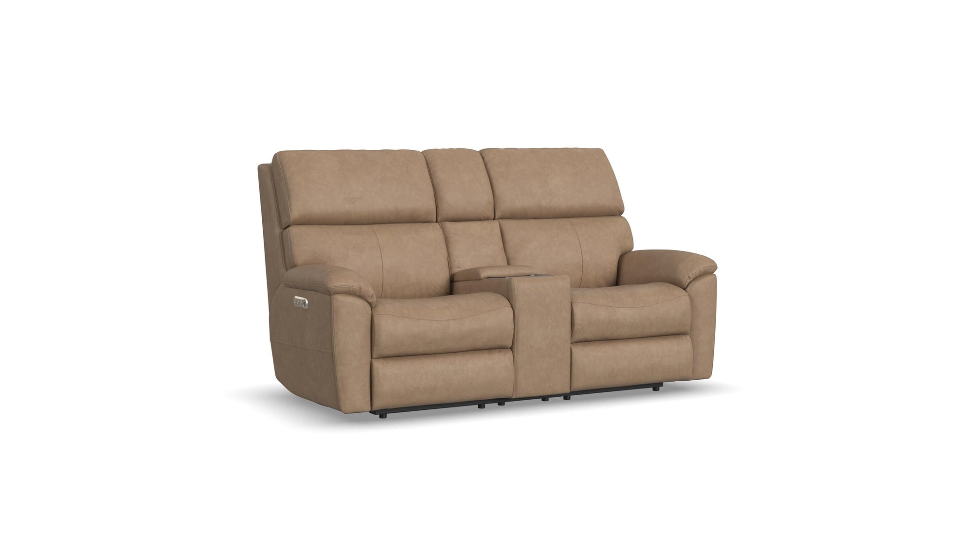 Porter - Power Reclining Loveseat With Console, Power Headrest, & Lumbar