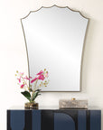 Monarch - Scalloped Arched Vanity Mirror