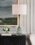 Sanctuary - Green Gray Table Lamp