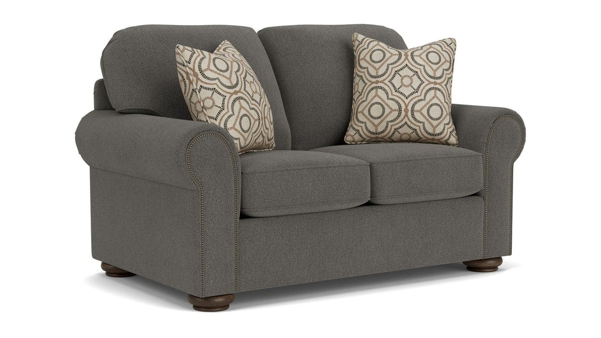 Preston - Fabric Loveseat With Nailhead Trim
