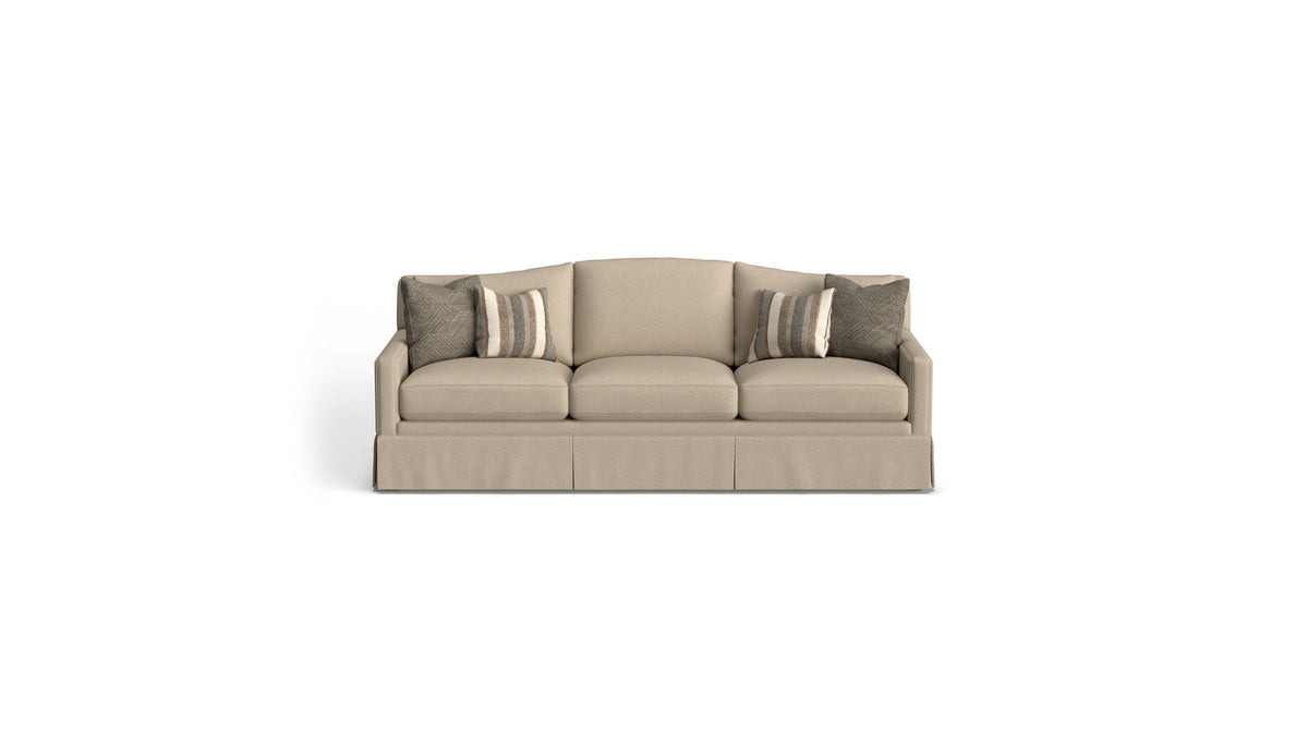 Lottie - Fabric Sofa With Skirt Trim