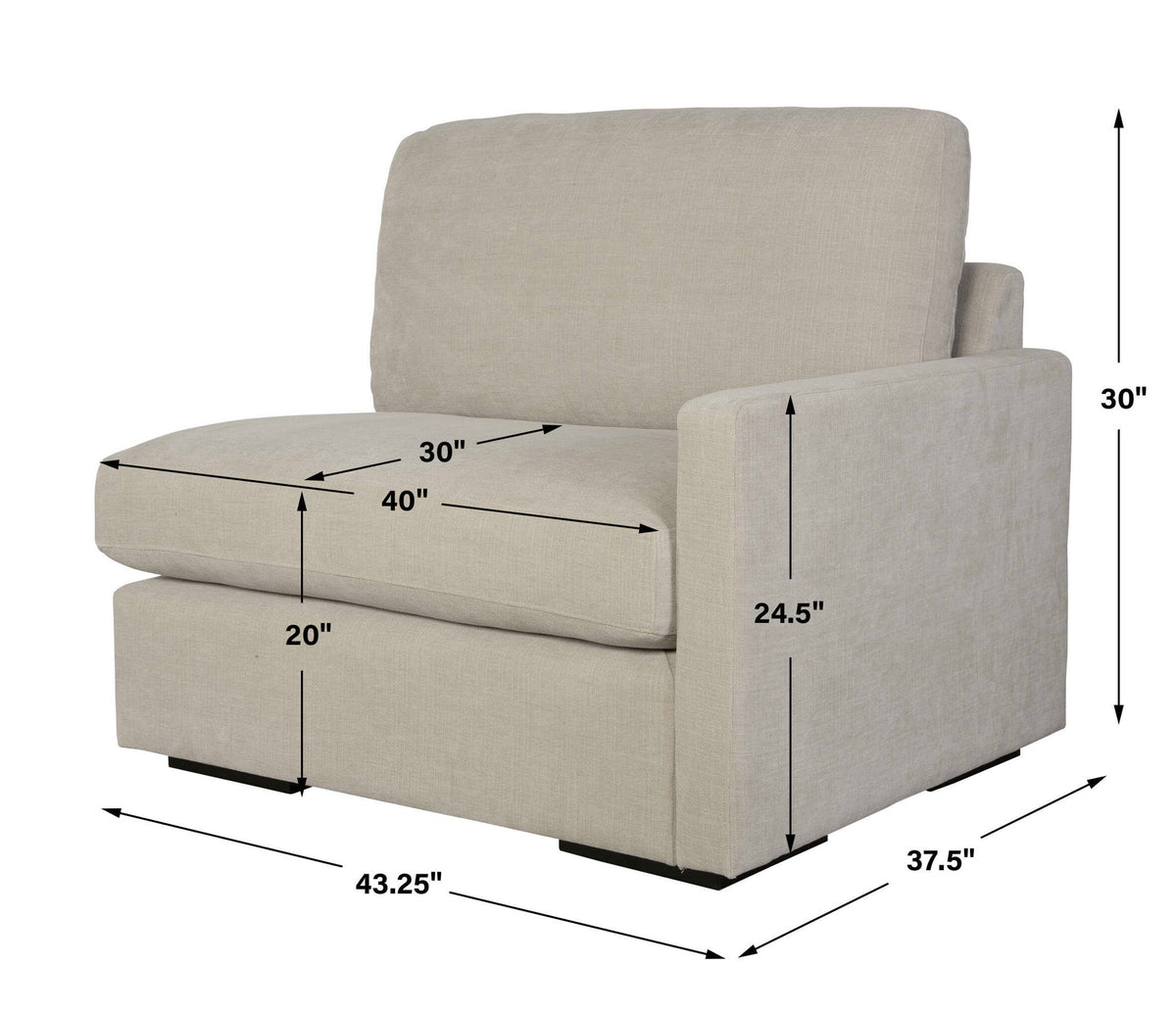 Refuge - Sofa Chaise