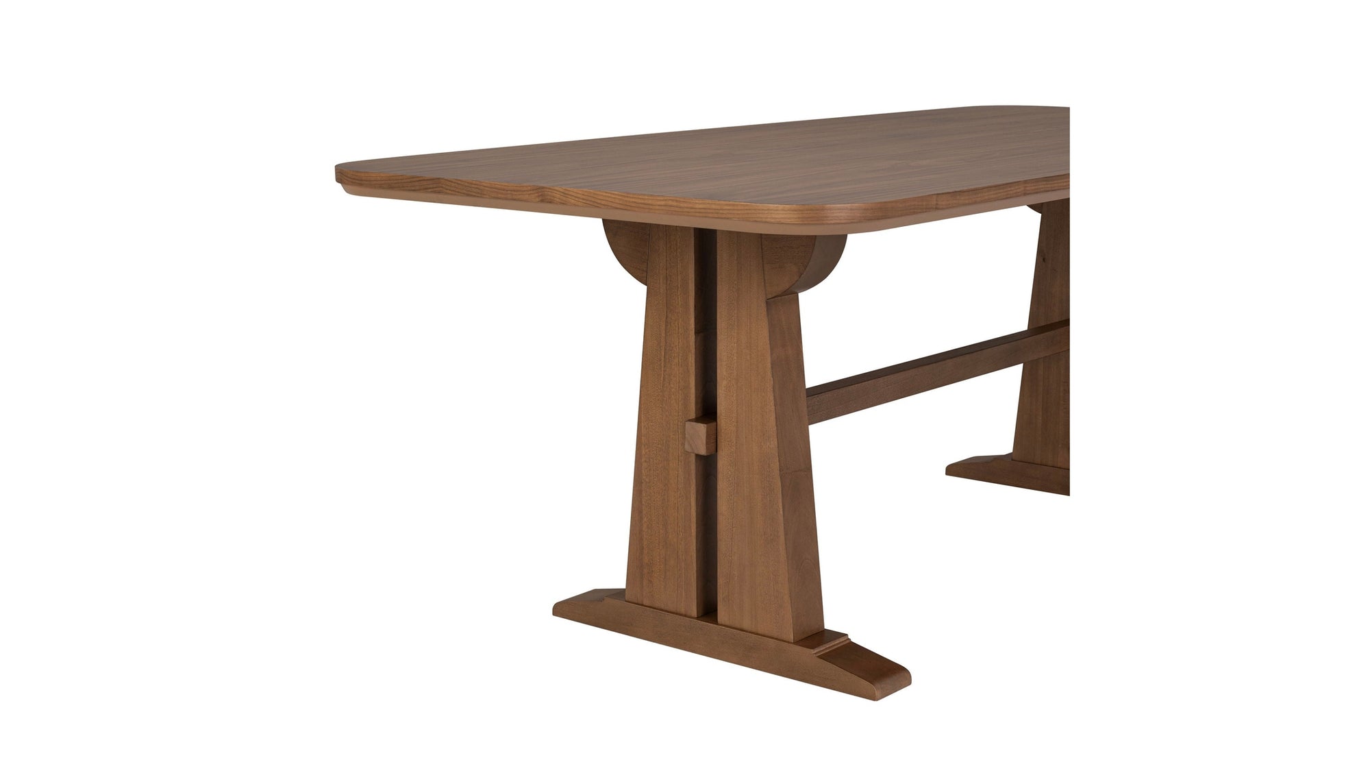 Lincoln - Rectangular Dining Table - Brown