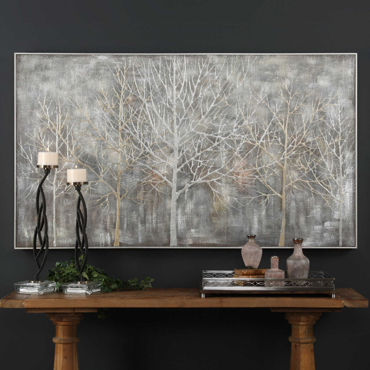Parkview - Landscape Art - Silver