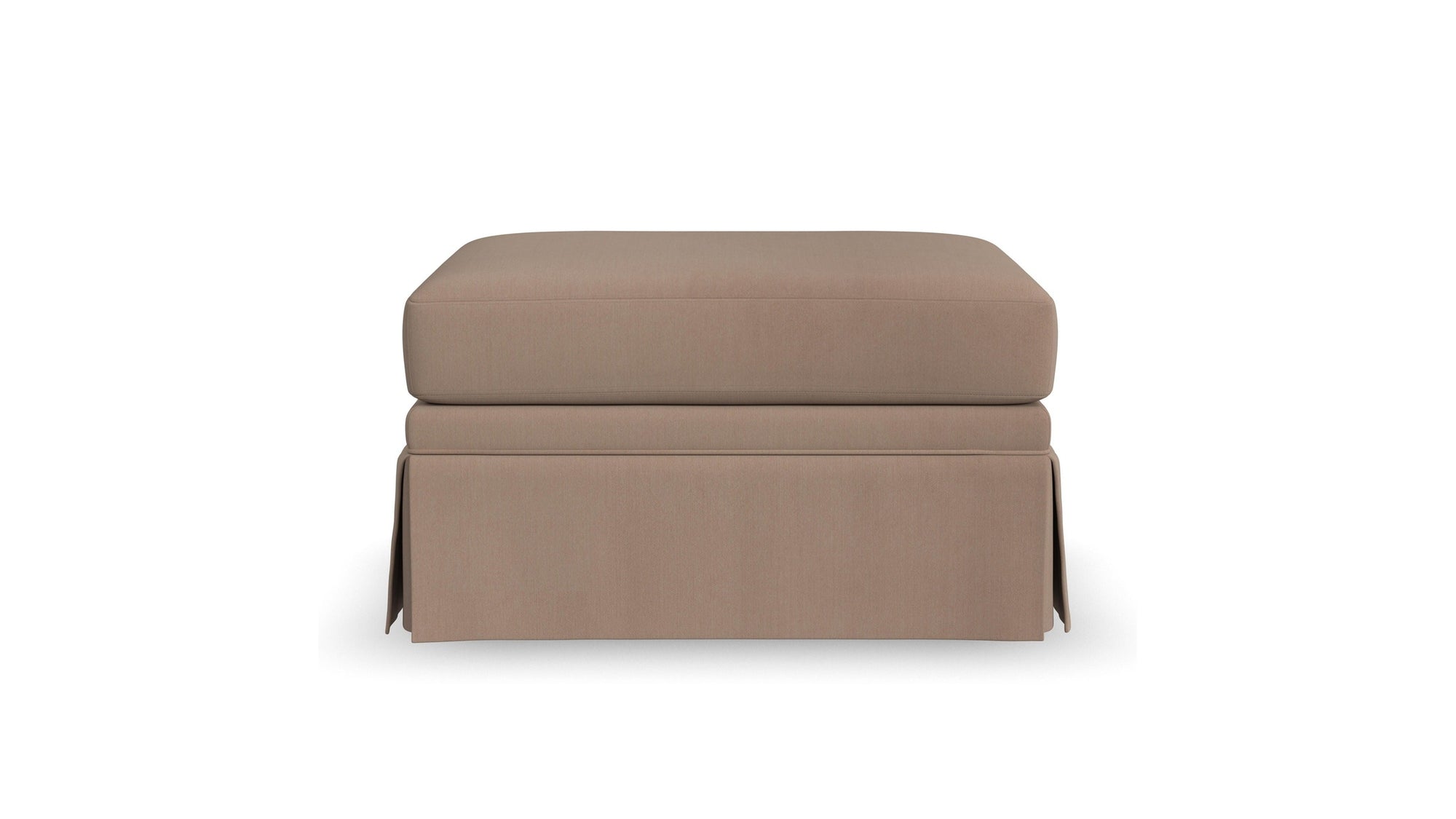 Lottie - Ottoman With Skirt Trim