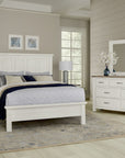 Maple Road - Mansion Bed With Low Profile Footboard