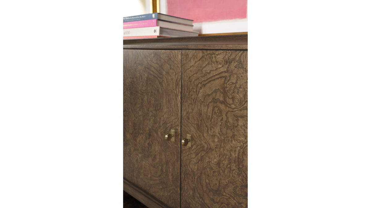 Melange - Burleigh Entertainment Console - Dark Brown