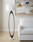 Sonic - Open Oval Floor Lamp - Bronze